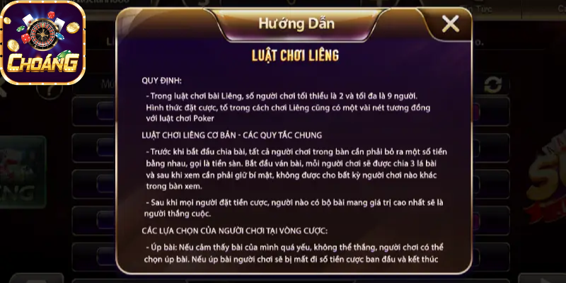 Luật chơi liêng từ A đến Z